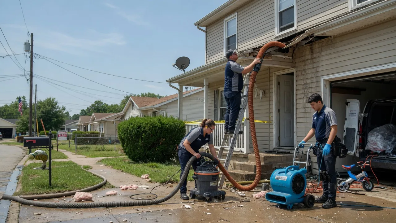 Water Damage Restoration in Columbia, LA near me